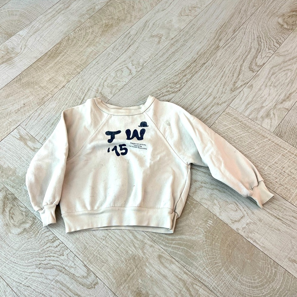 The animals Observatory tennis sweatshirt size 3
